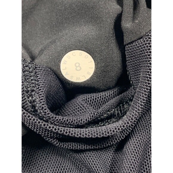 Lululemon On The Fly Pant Womens Size 8 Black 27" Full On Luxtreme Athleisure - Picture 3 of 10